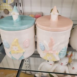 Carrot patch cottage easter canister